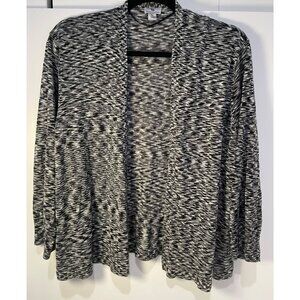 Worthington Womens Lightweight Open Knit Cardigan Size XL Y2K Whimsigoth Preppy